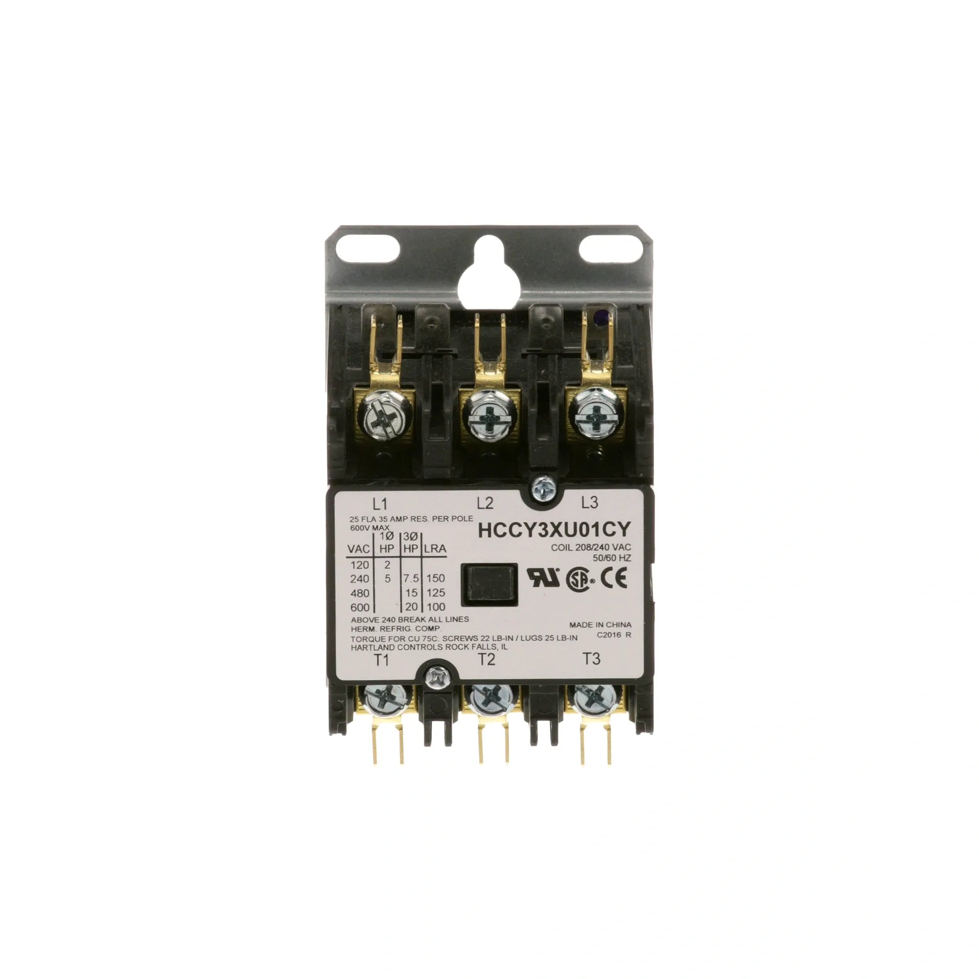 KE603902-2 Cleveland - 3 Pole Contactor 25/35A 208/240V alternate view 1 KE603902-2 Cleveland - 3 Pole Contactor 25/35A 208/240V alternate view 1